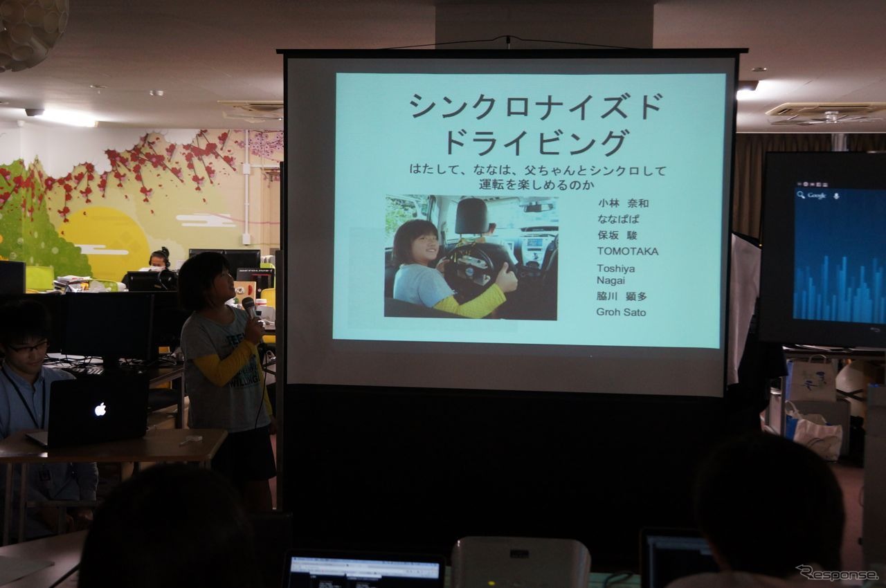 シンクロナイズド・ドライビングのプレゼンテーション