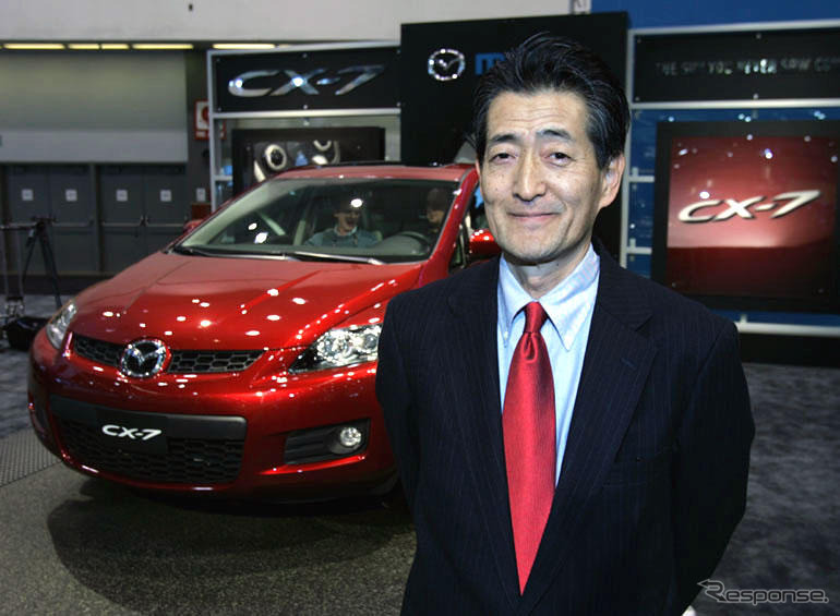 【ロサンゼルスモーターショー06】マツダ CX-7…CR-V と ムラーノ の中間