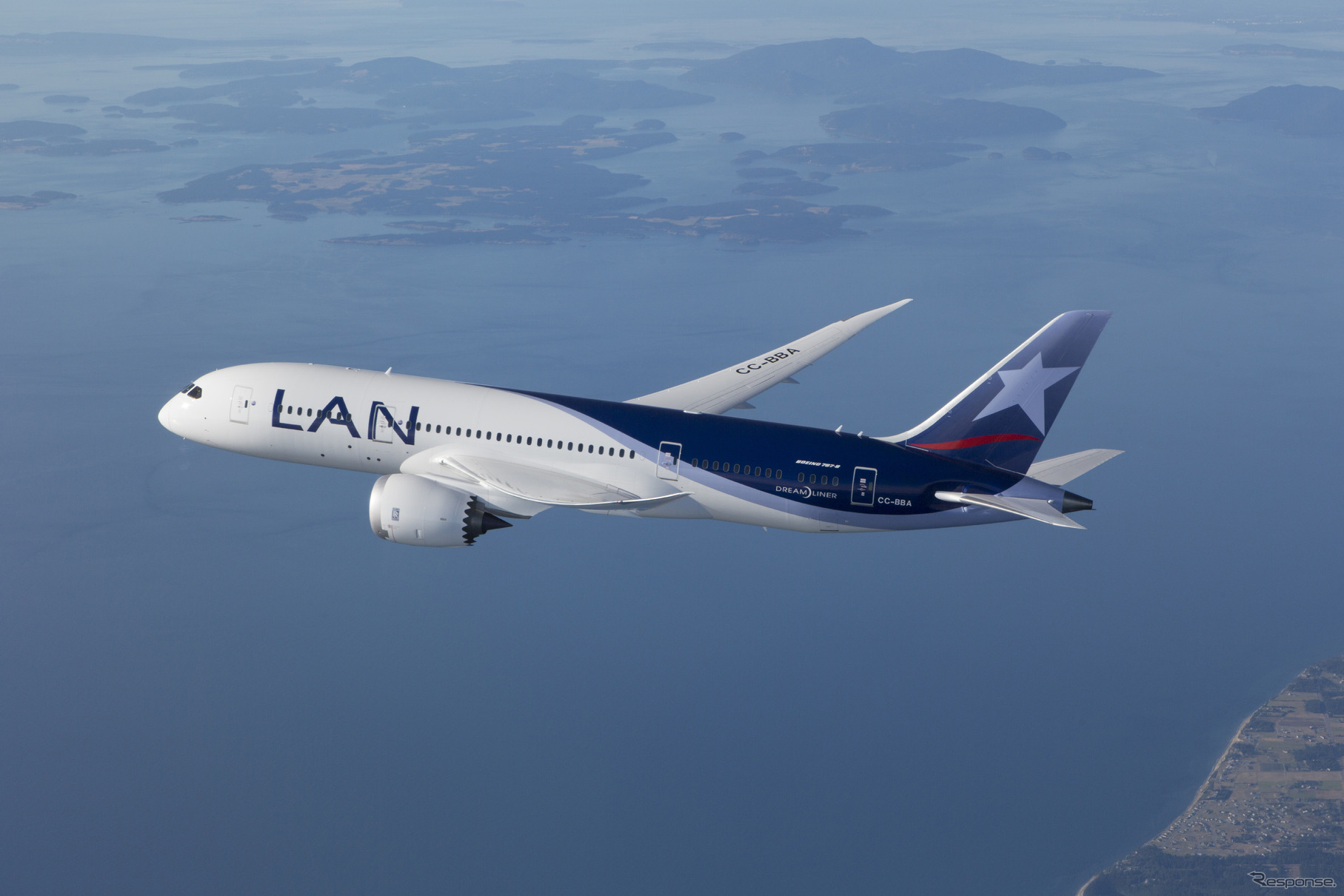 LAN航空のB787型機