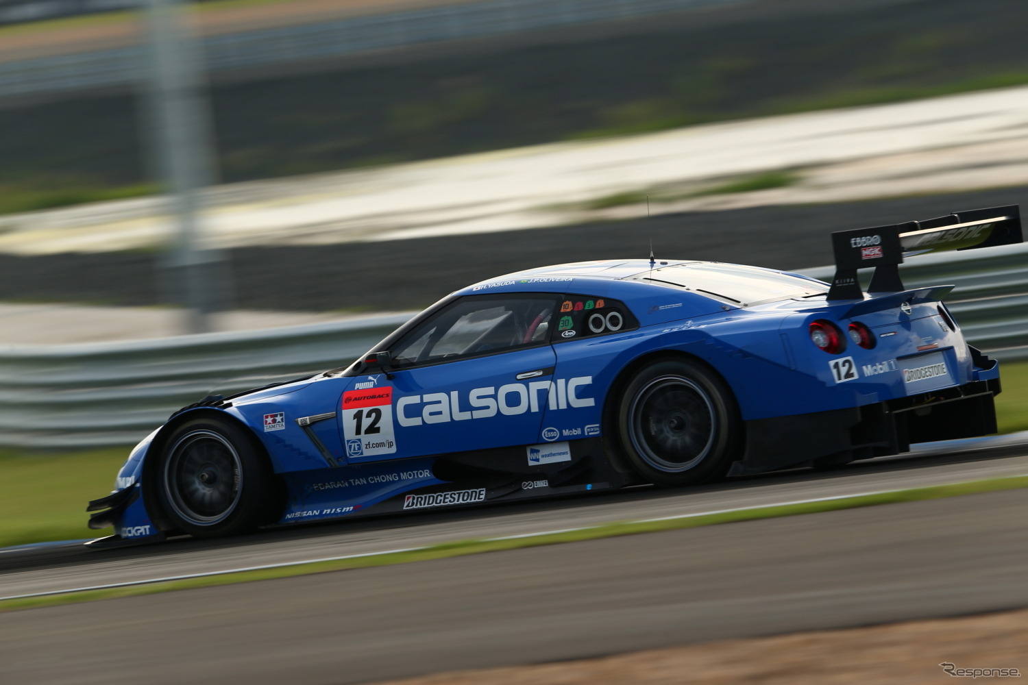 決勝3位の#12 GT-R。