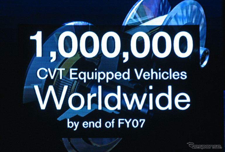 【デトロイトモーターショー06】日産の環境＆低燃費の軸はCVT