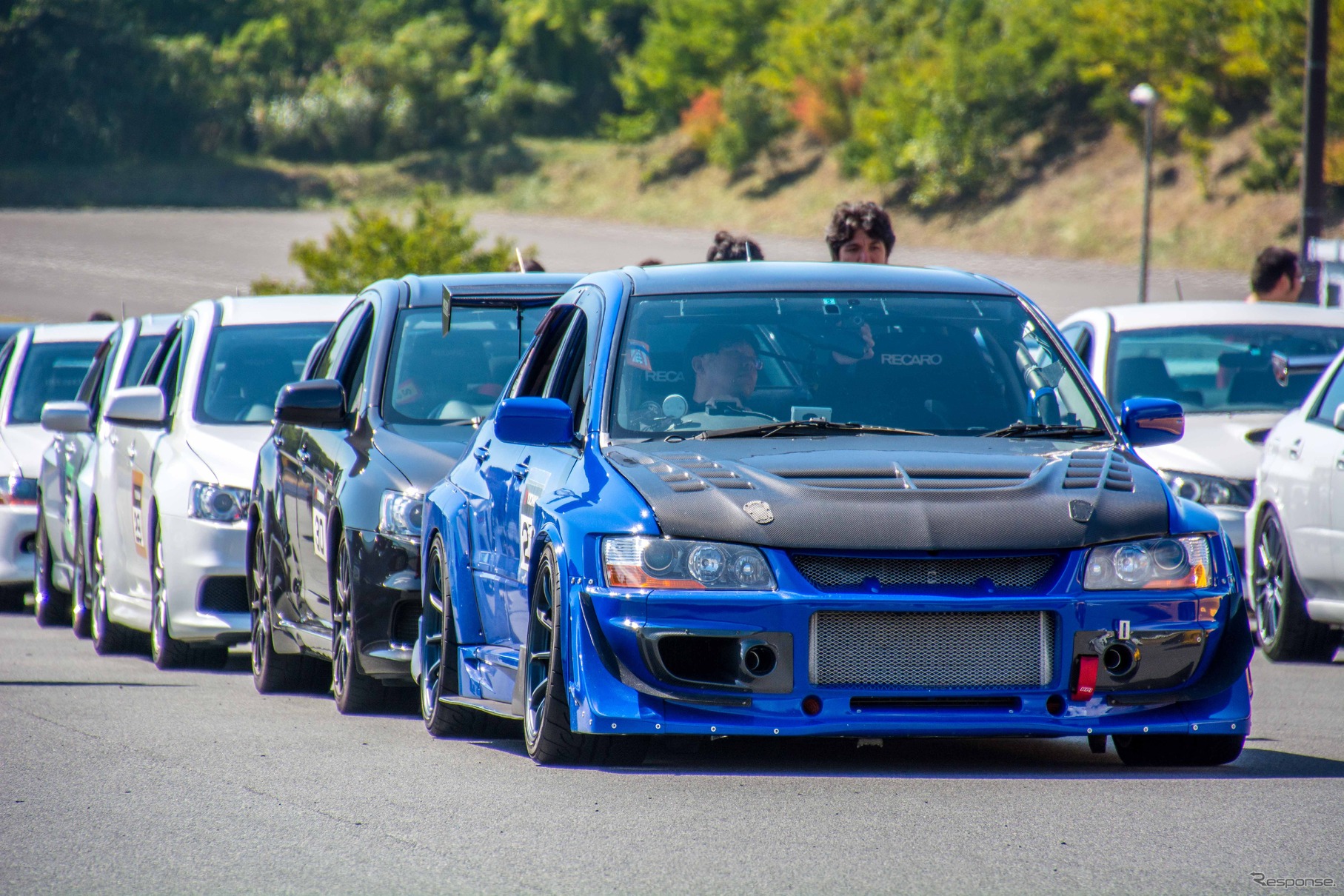 富士スピードウェイ ワンメイクドライビングレッスン（ランサーエボリューション・スバルWRX）