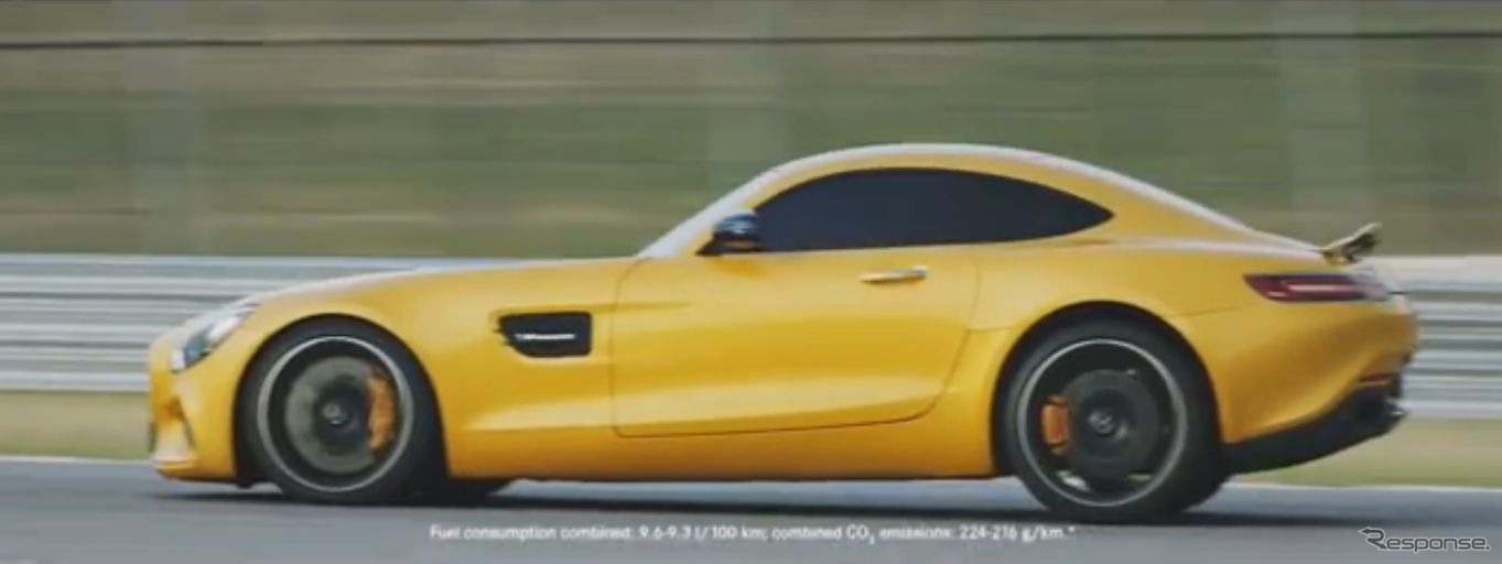 メルセデス-AMG GTの最新映像
