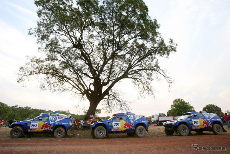 【パリダカ06】レグ13…セネガル入り、三菱アルファンが1位堅持