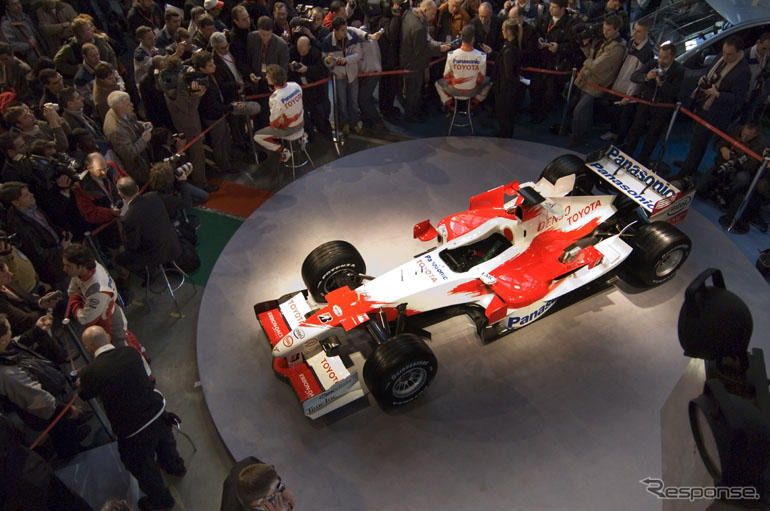 【トヨタF1】2006マシンを発表