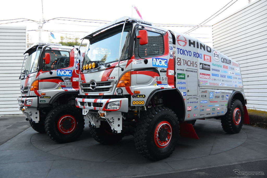 日野チームスガワラ ダカールラリー2015 参戦車両