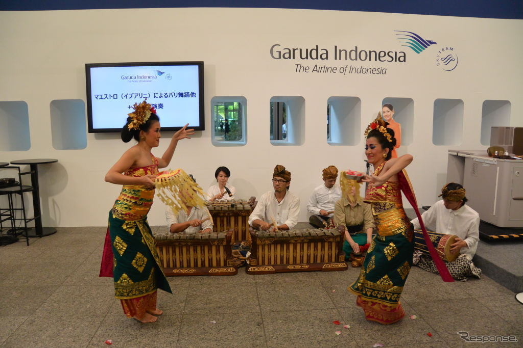 ガルーダ・インドネシア航空 シート体験イベント in マルキューブ