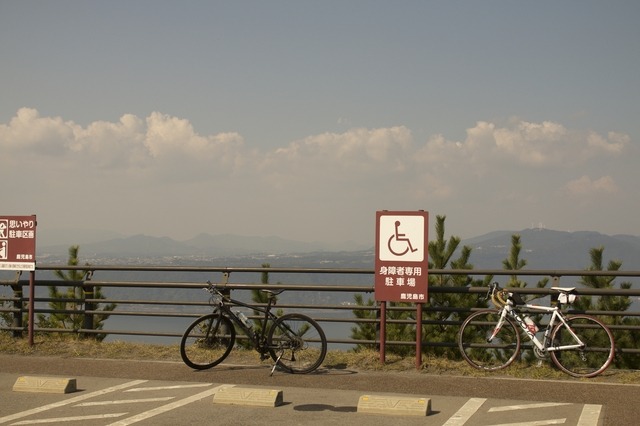 【南日本グルメライド】一眼レフ担いでヒルクライム～鹿児島・桜島湯之平展望所～