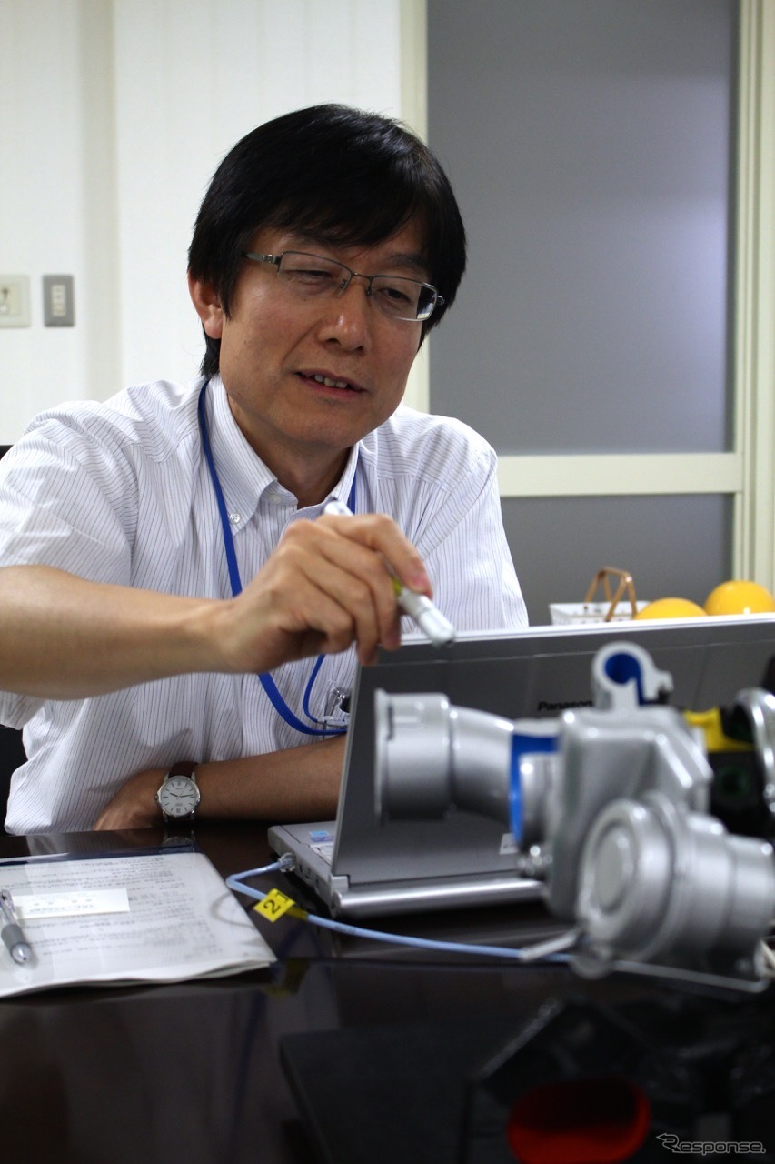 三菱重工　機械・設備ドメイン自動車部品事業部ターボ技術部次長の佐俣　章氏