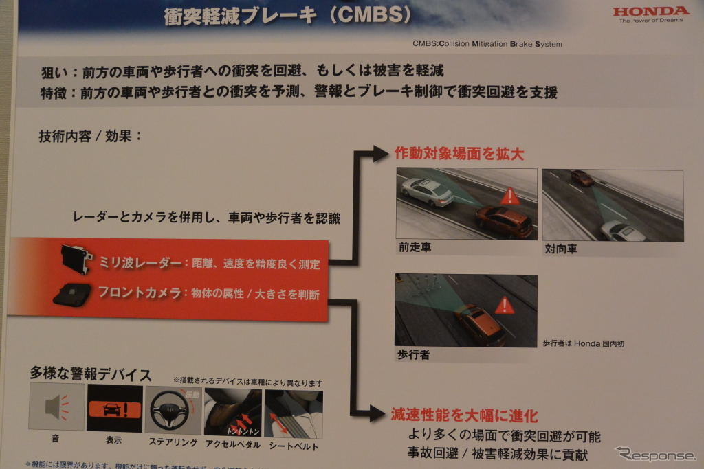 ホンダセンシング 技術説明会