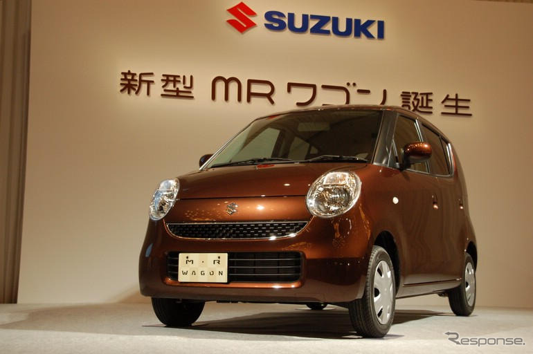 【スズキ MRワゴン 新型発表】低価格と安全性を両立した iPod 接続
