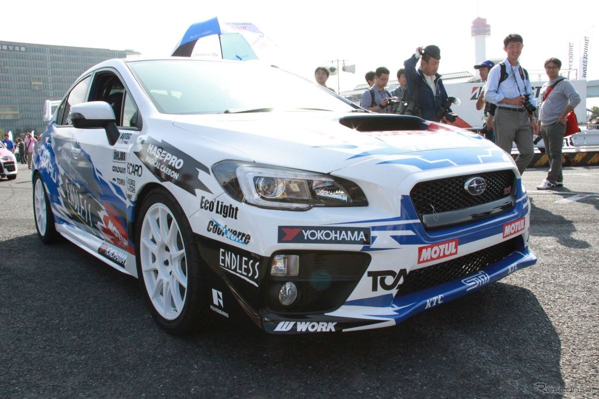 新型WRX STI全日本ラリー仕様車