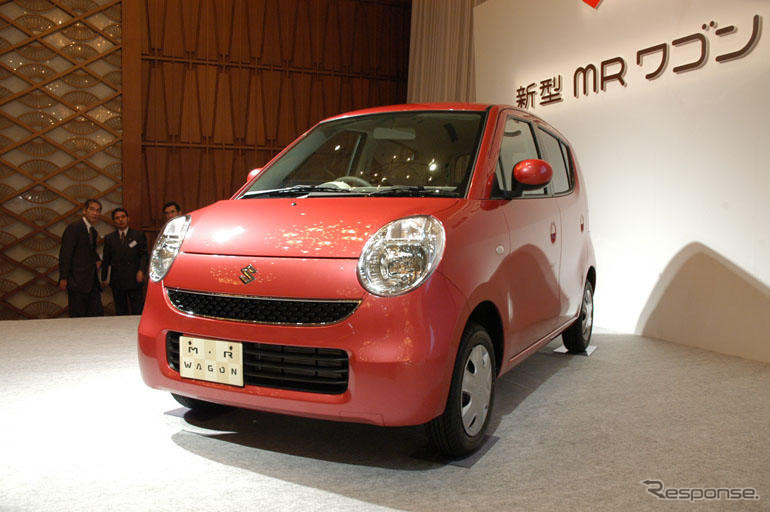 【スズキ MRワゴン 新型発表】走行性能、燃費とも向上