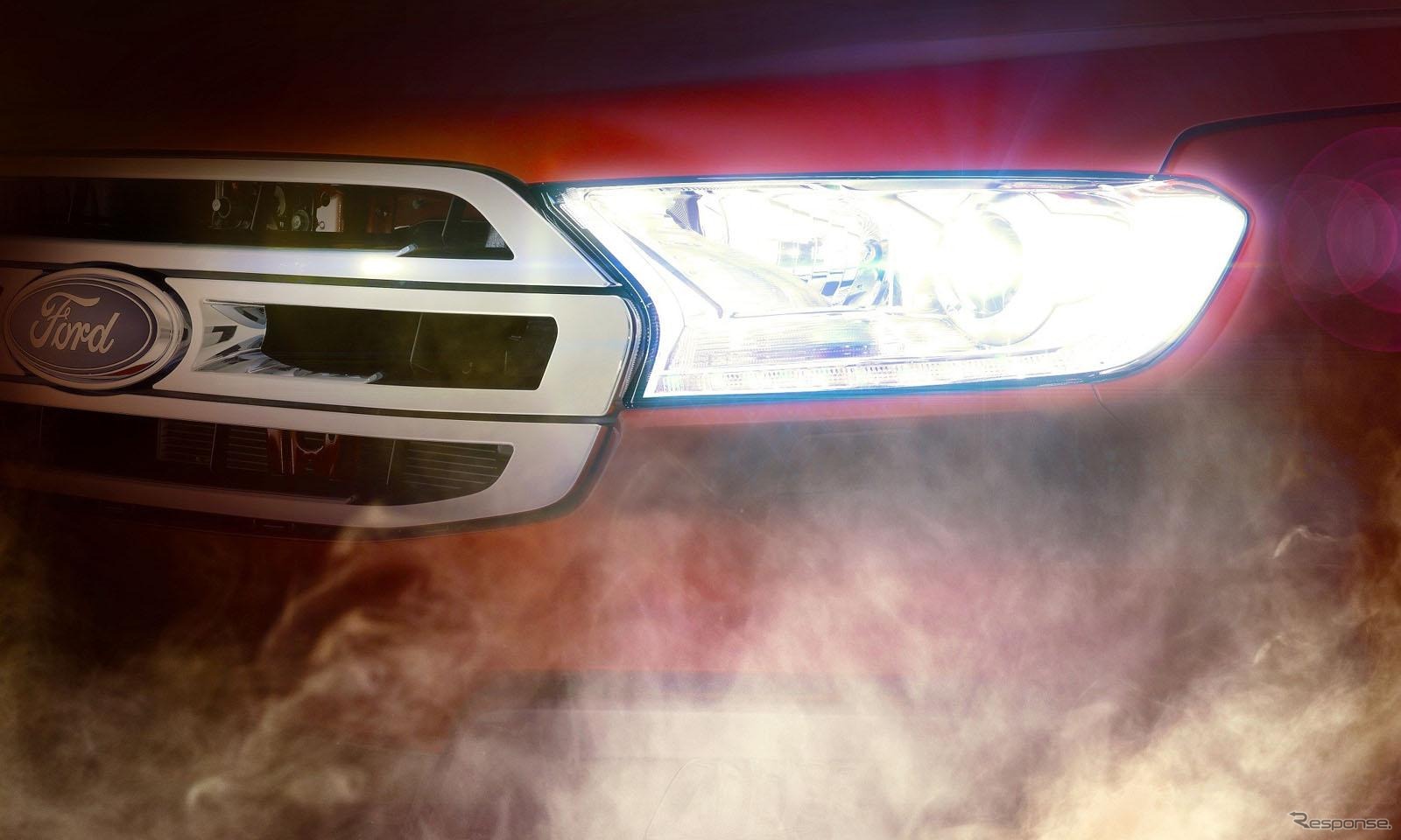 フォード の新型SUV、エベレスト の予告イメージ