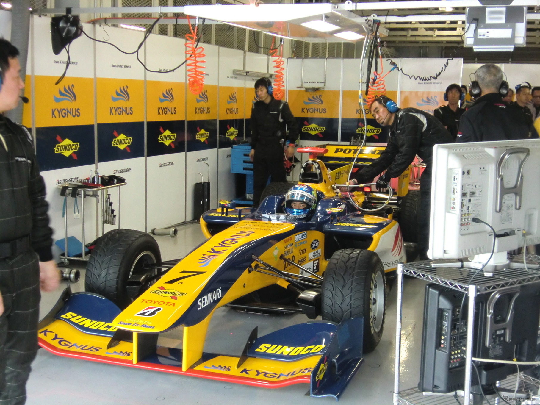 平川亮が第2レース決勝5位に入った。