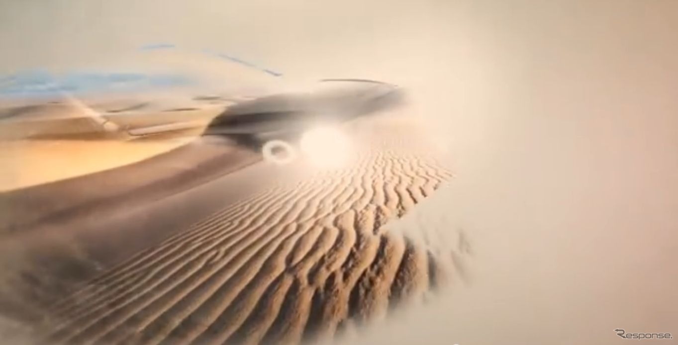 ベントレー の新型SUVの最新予告イメージ