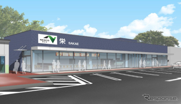 栄PAの完成イメージ