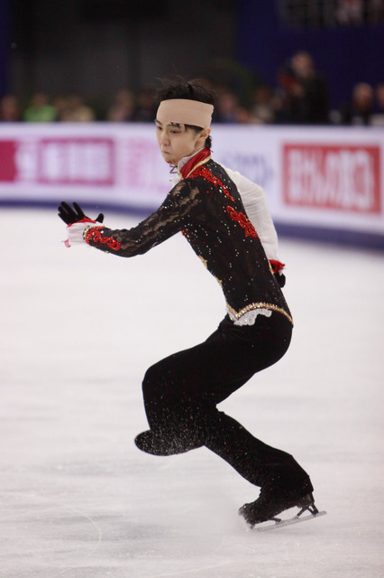 羽生結弦（2014年11月8日）（c）Getty Images
