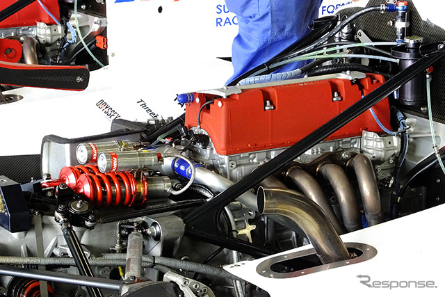 ホンダの2Lエンジンを積むスクール用オリジナル・フォーミュラカー（国際レーシングコース仕様）