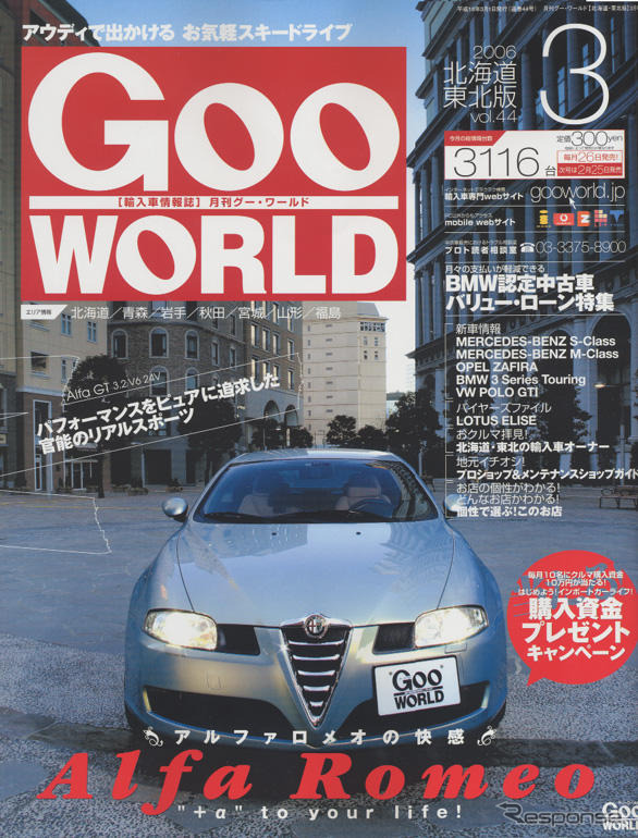 アルファロメオの世界に浸る