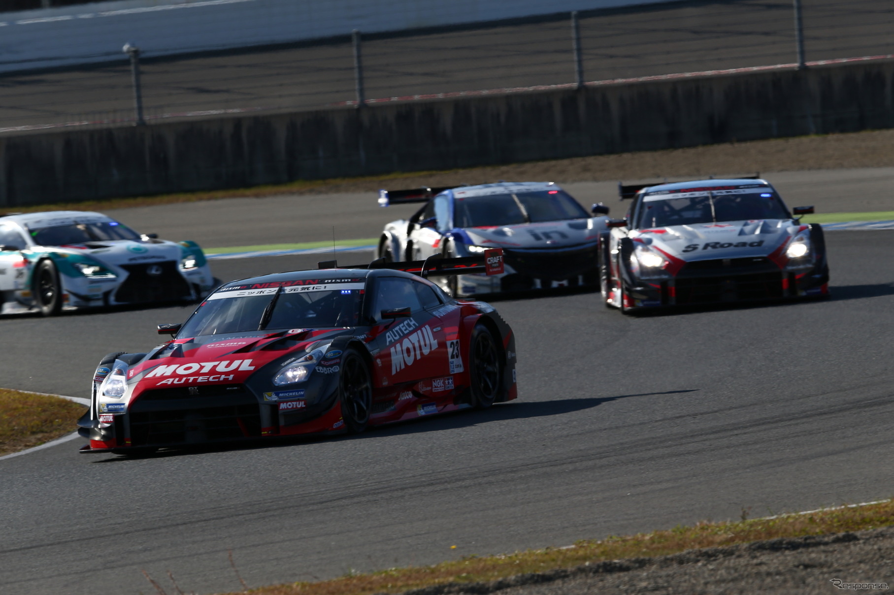 #23 ニスモGT-Rは最終戦を圧勝する。