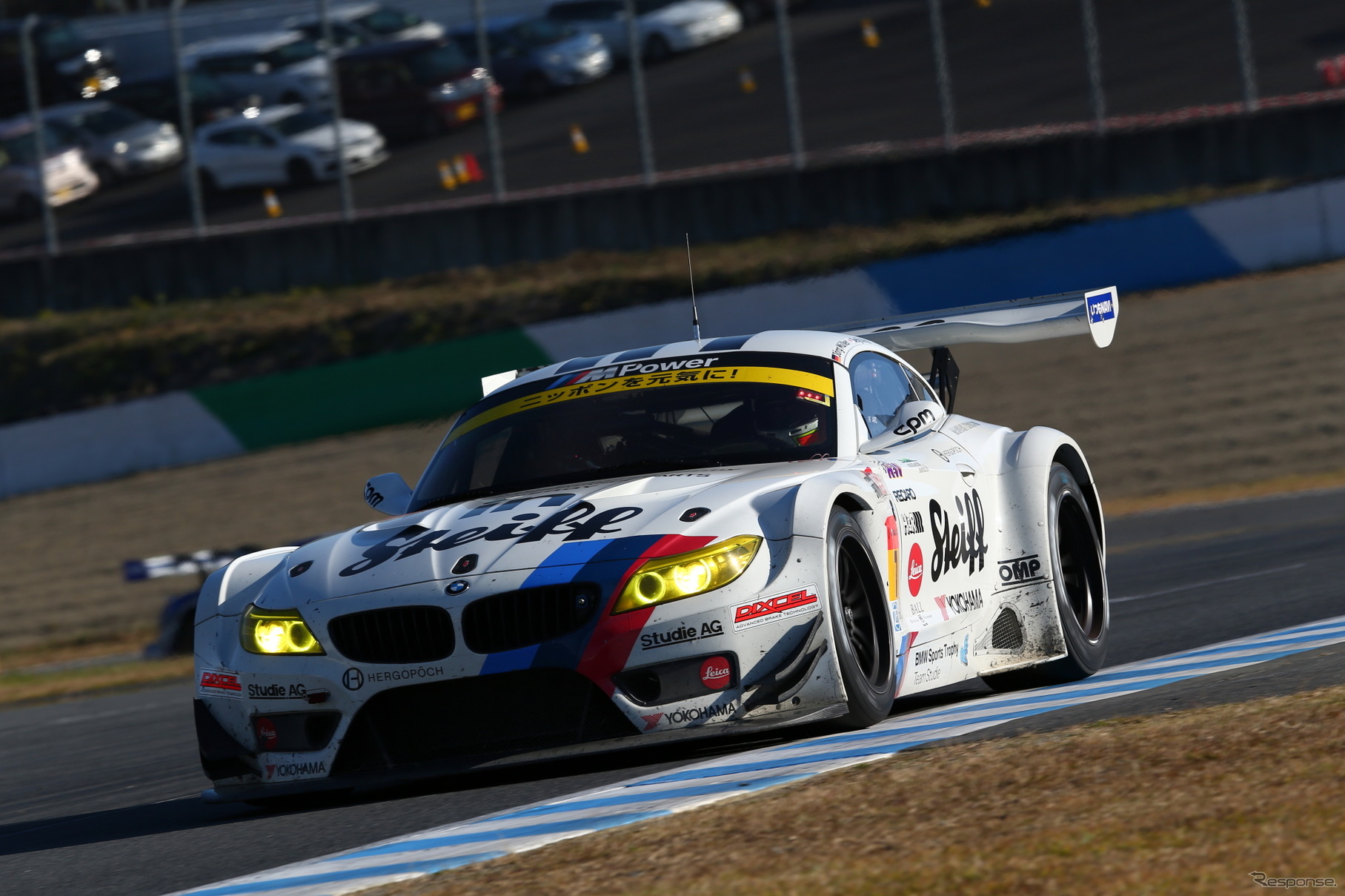 #7 BMWもタイトル候補だったが、最終戦決勝は7位に終わる。