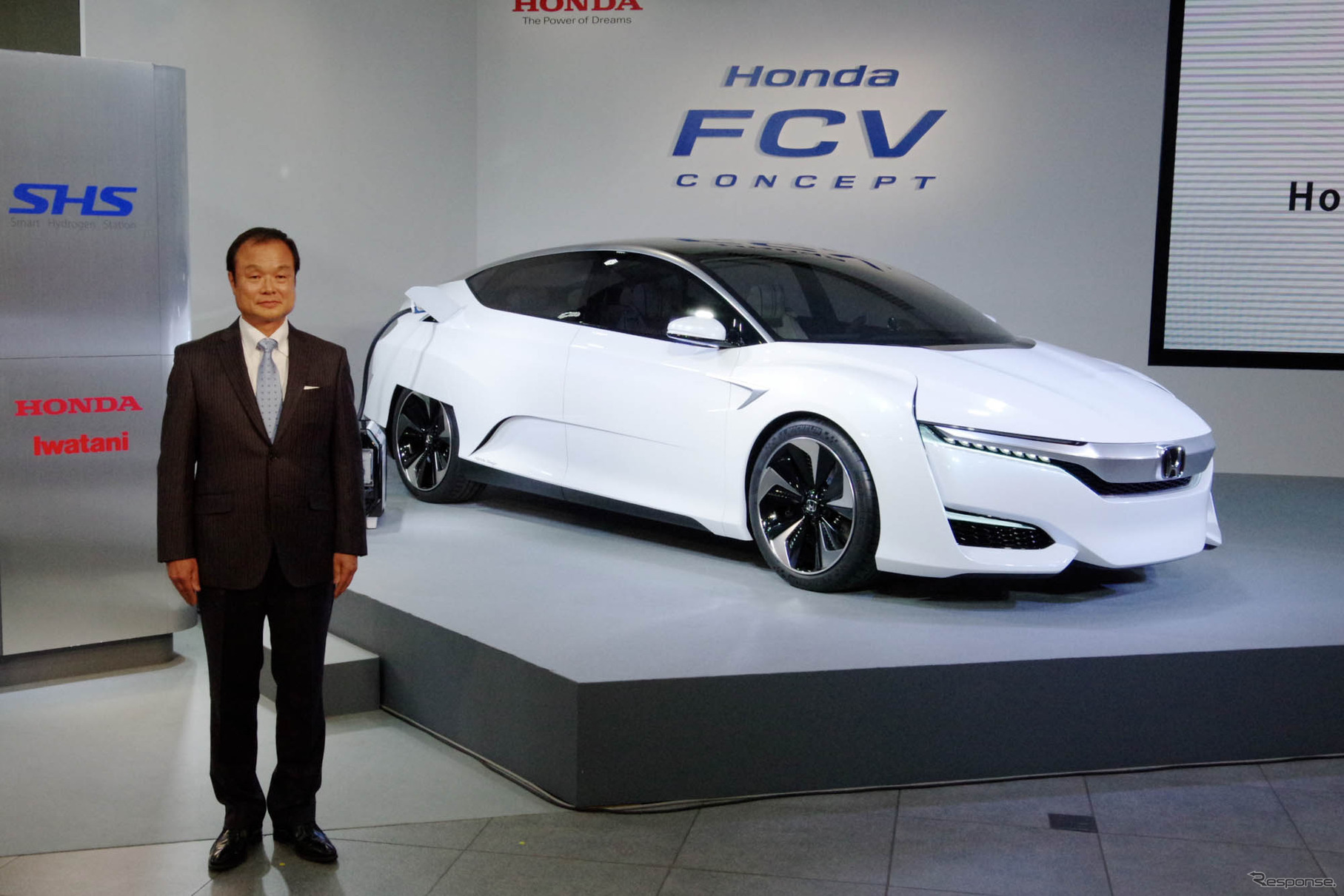 ホンダ FCVコンセプトと伊東孝紳社長