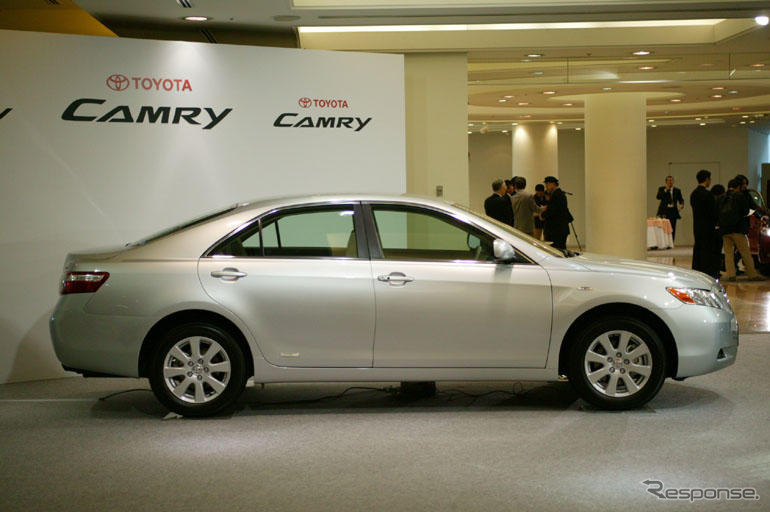 【トヨタ カムリ 新型発表】テーマは Athletic ＆ Modern