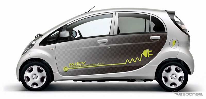 三菱・i-MiEV MYアイ・ミーブ デザインラッピング」