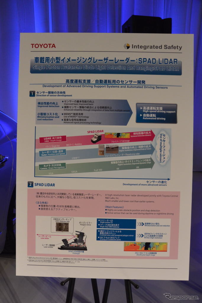 トヨタ自動車 安全技術説明会