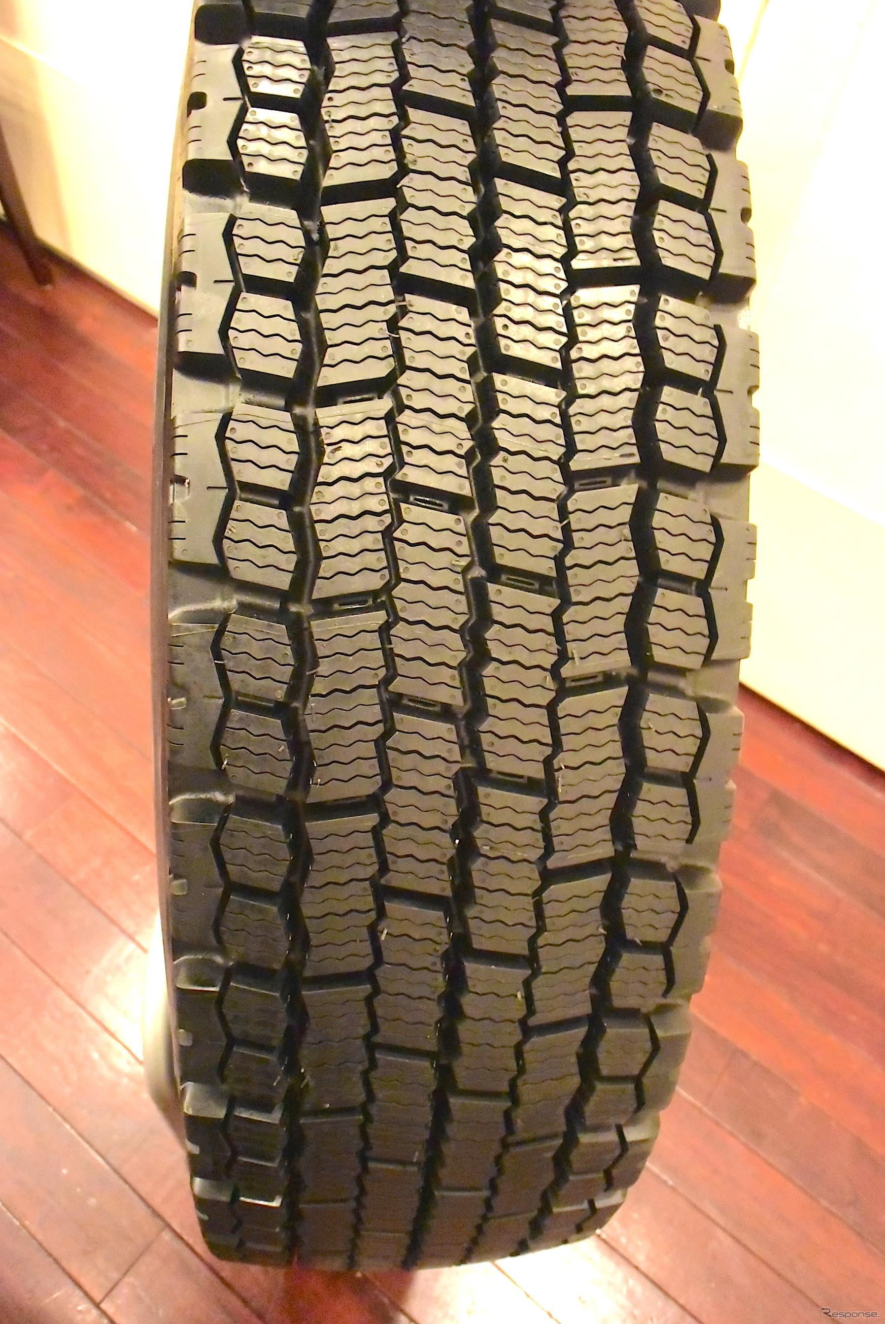 ミシュラン、リトレッド後のタイヤ