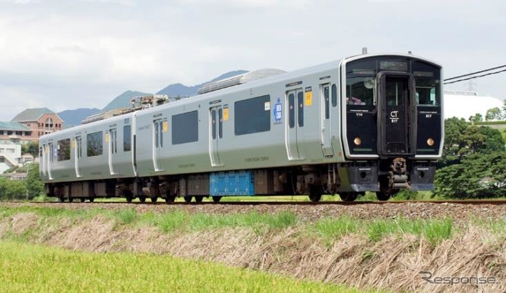 JR九州が開発した蓄電池電車の試験車。2016年秋から若松線で蓄電池電車の量産車が営業運転を開始する。