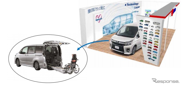 トヨタ車体ブース（イメージ）