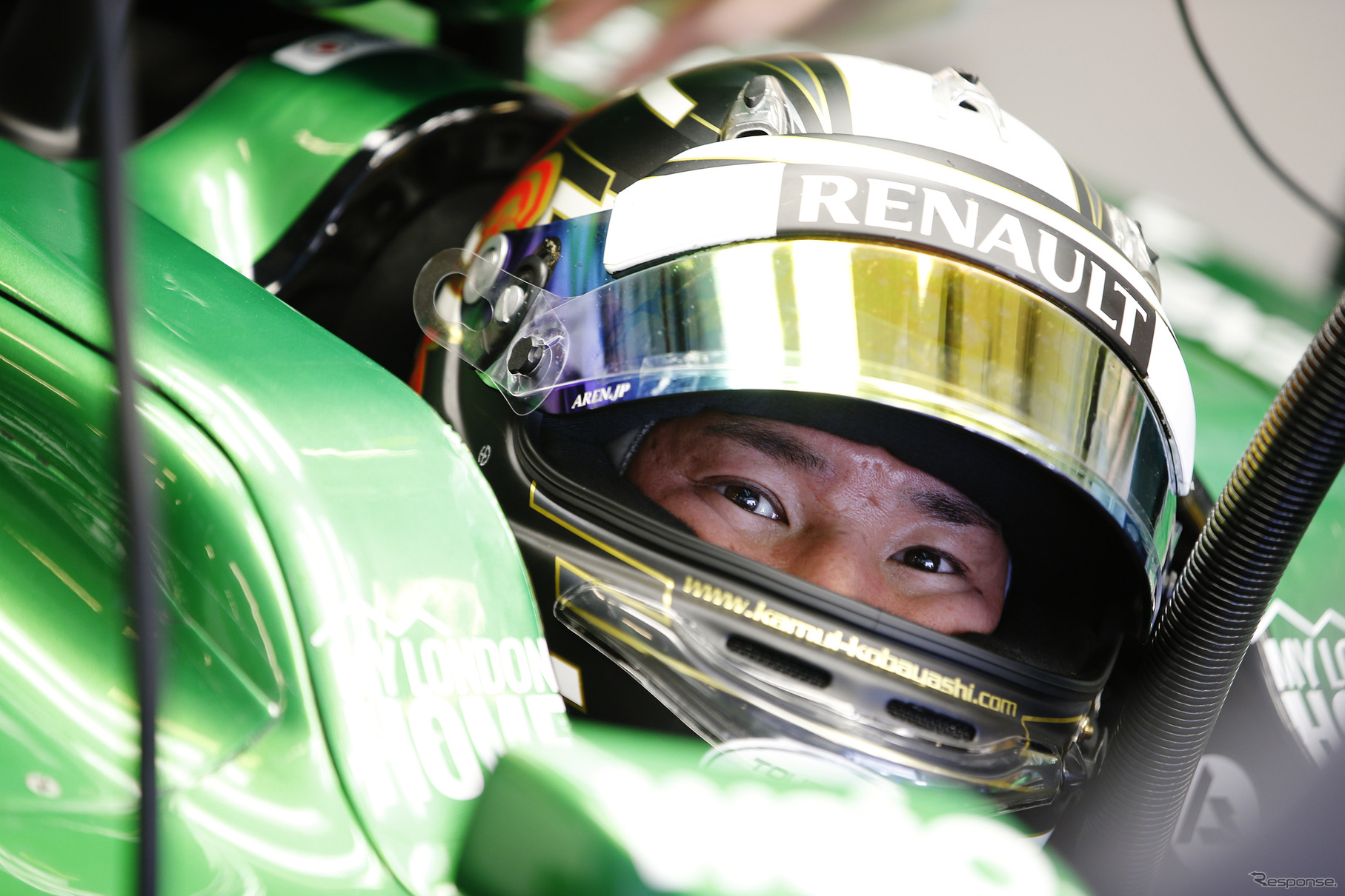 今季はケータハムでF1を戦っていた可夢偉。