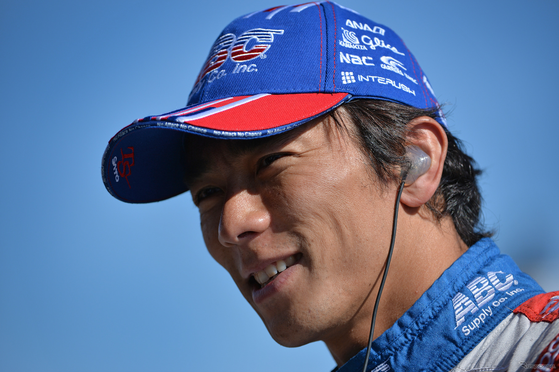佐藤琢磨もSF岡山テストに参加する。