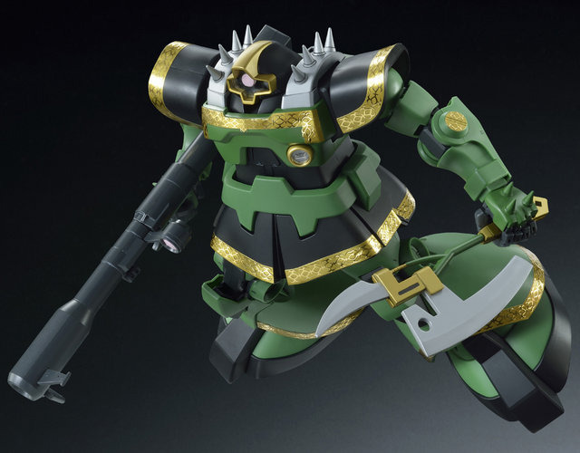 ドズル中将の「リック・ドム」がMGに登場！大型ヒート・ホークも新規造形で付属