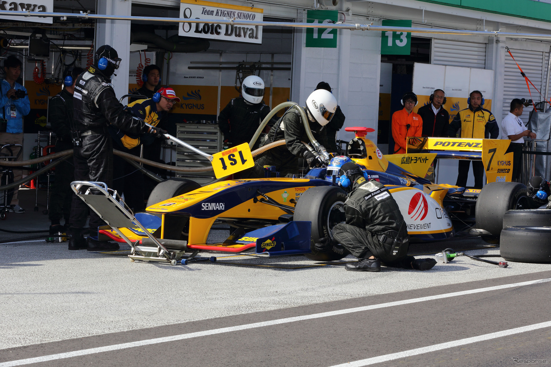 チームルマンは2014年SFチーム部門ランキング2位（写真は2014年シーズン中のもの）。