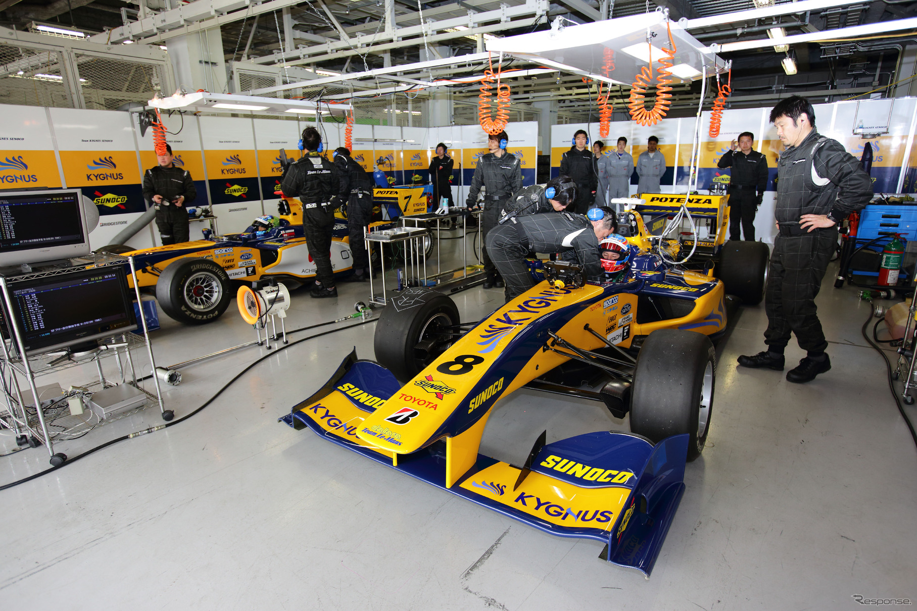 可夢偉はチームルマンからSF岡山テストに参加する（写真は2014年シーズン中のもの）。