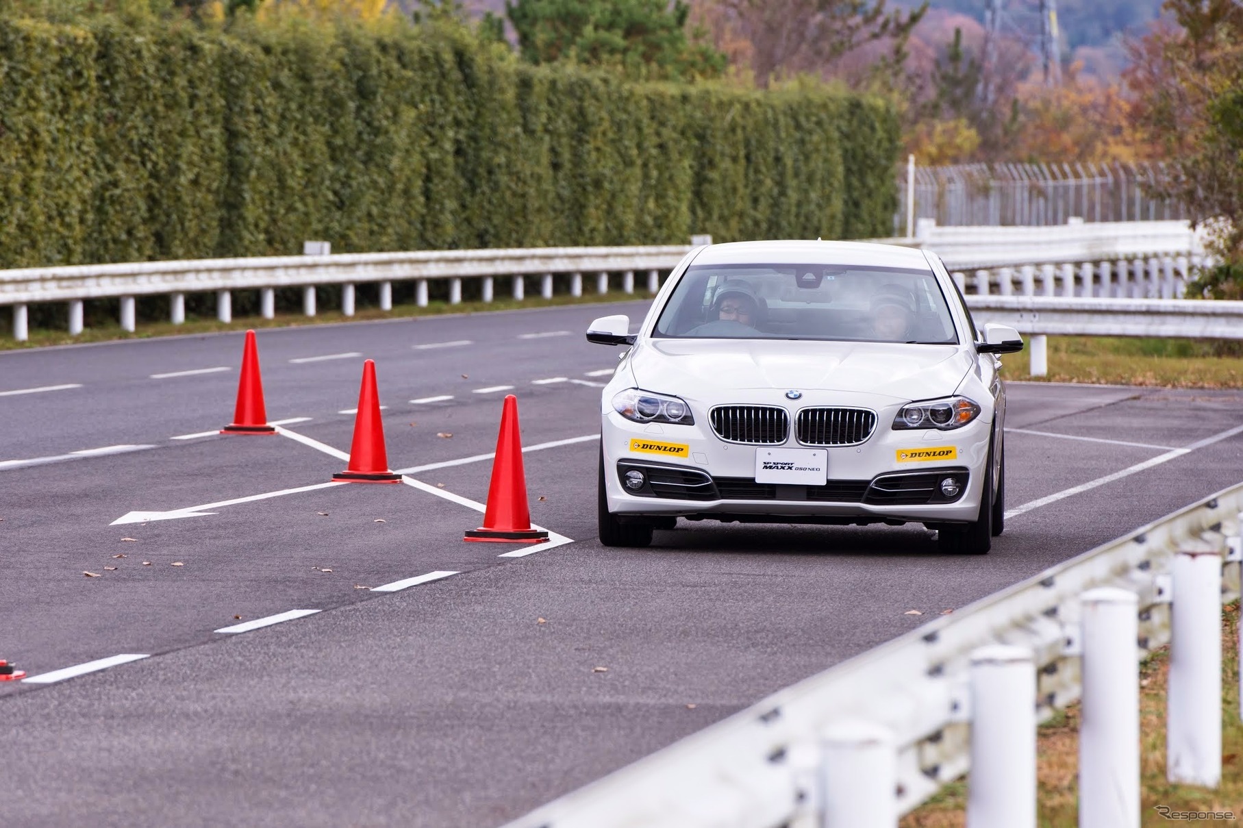 ダンロップタイヤ 岡山テストコース試走会