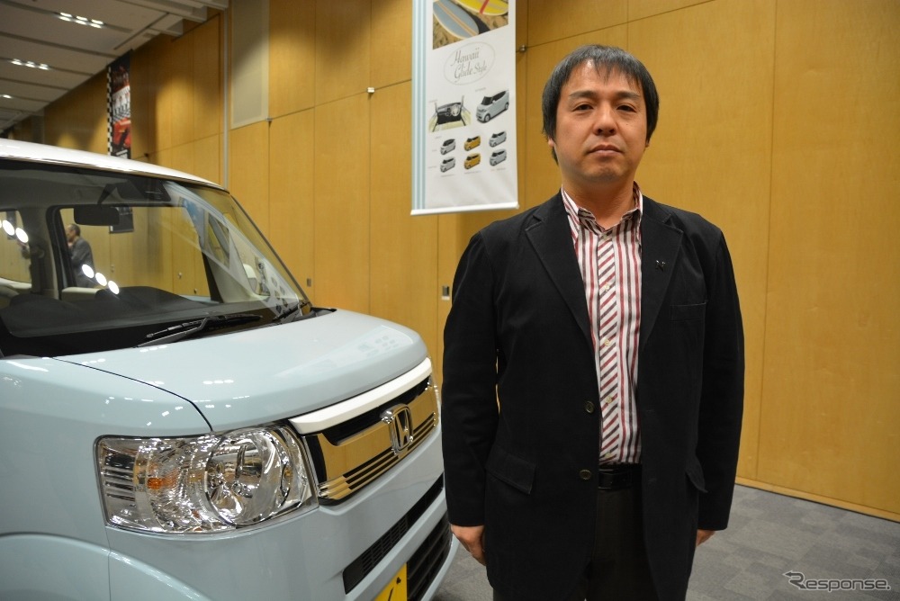 エクステリア・デザイン担当の根本知幸氏