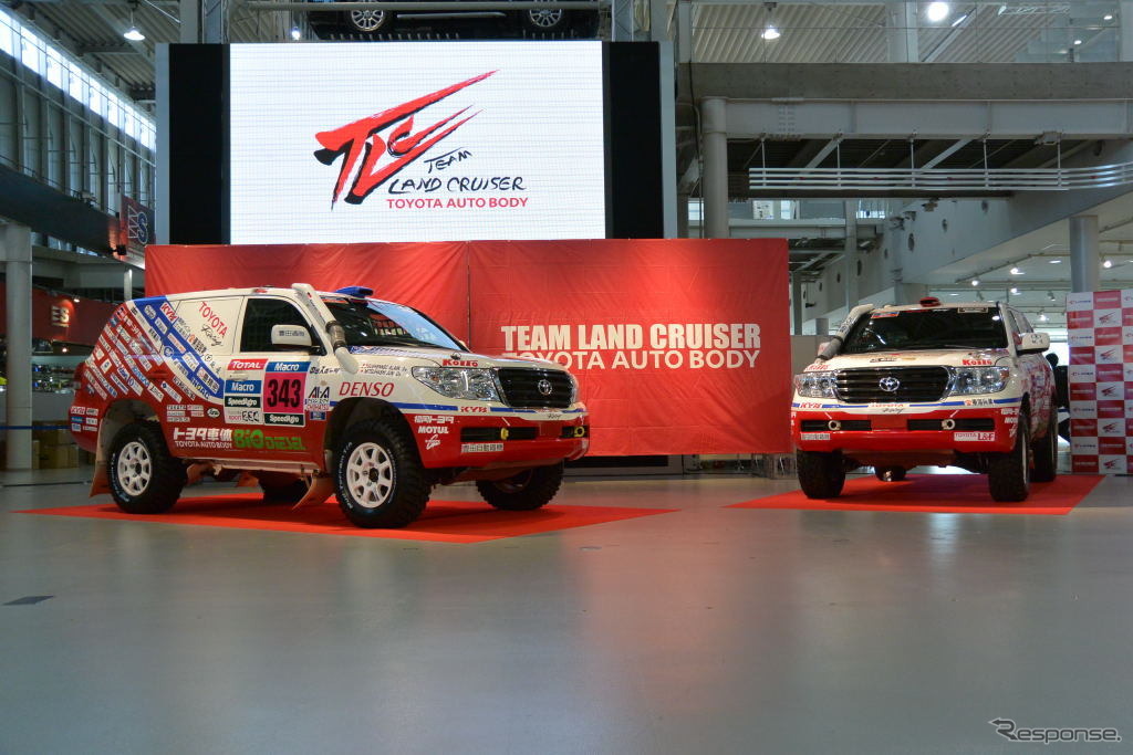 トヨタ車体 ダカールラリー2015 参戦会見