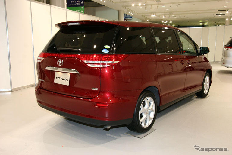 【トヨタ エスティマ 新型発表】こちらも出足好調、受注が目標の4倍