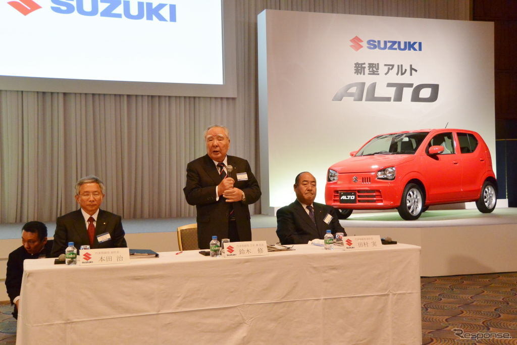 スズキ 新型アルト 発表会