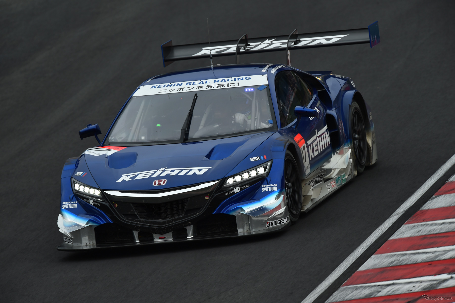 今季からSUPER GT/GT500クラスに投入されたホンダNSXコンセプト-GT。写真：GTA