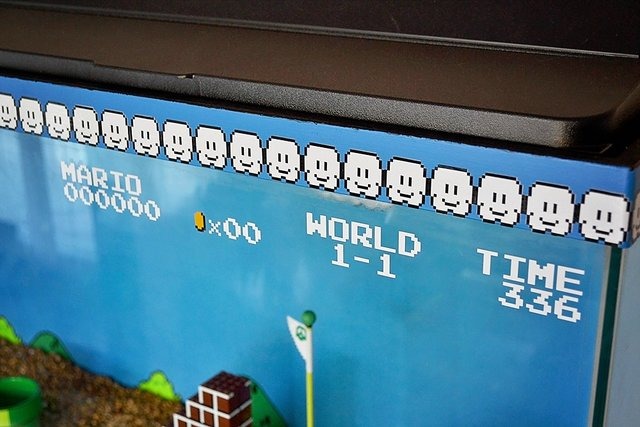 ビッグな水槽に『スーパーマリオブラザーズ』のステージを再現！制作者が着手から完成までの様子を写真付きで公開