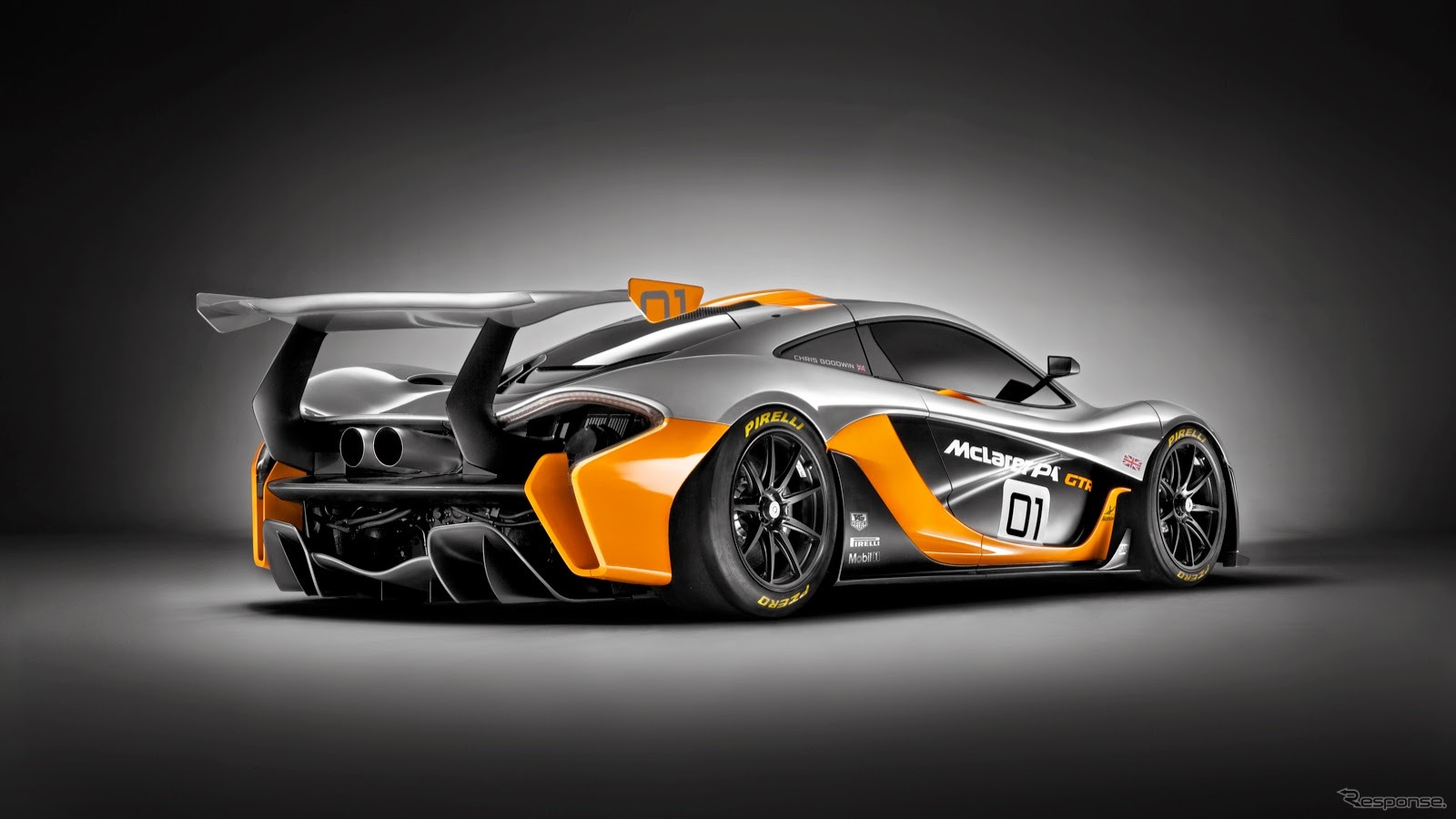 マクラーレン P1 GTR のデザインコンセプトカー