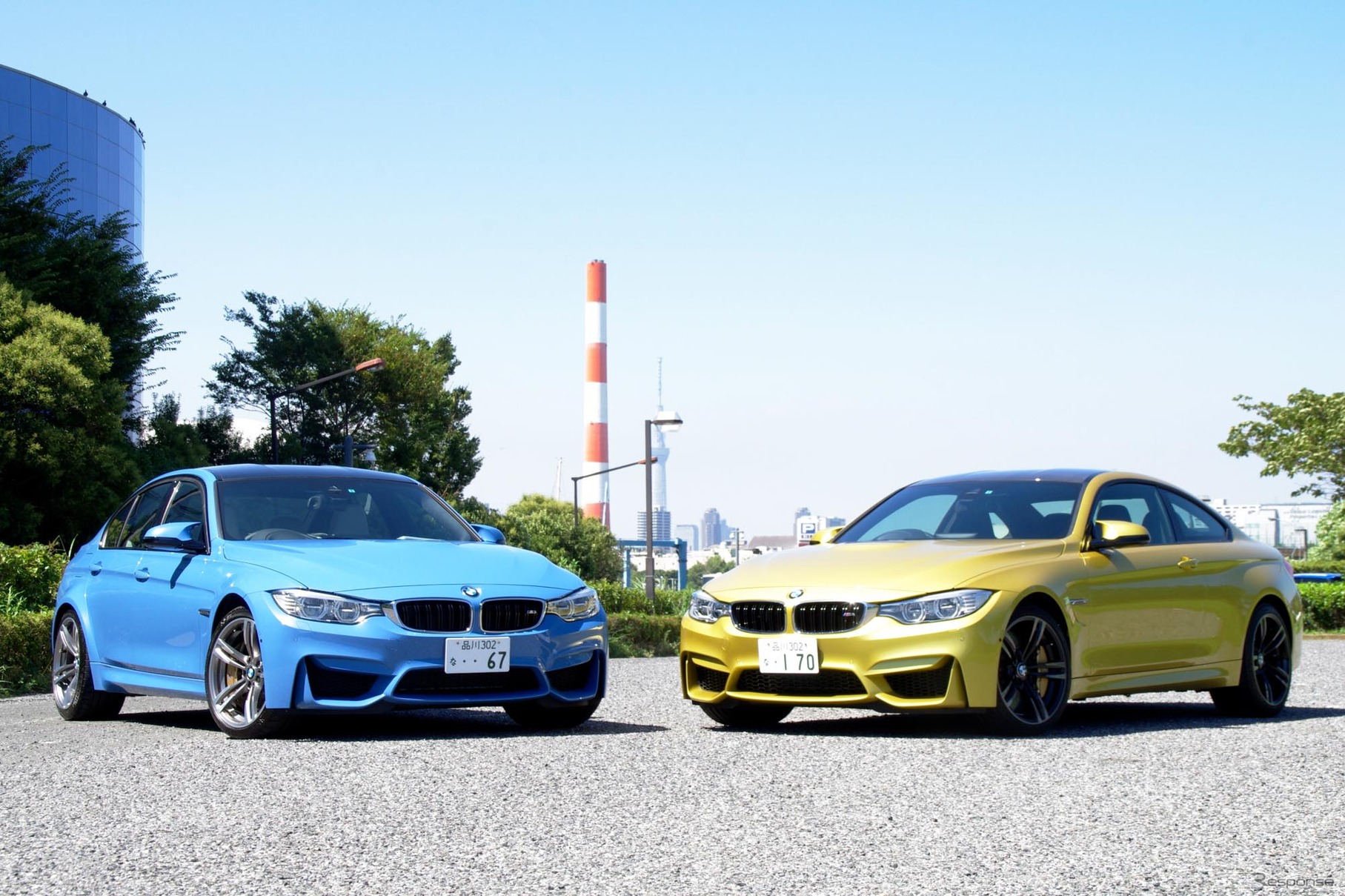 BMW M3（左）、M4（右）