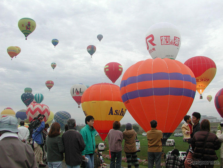 ホンダ、熱気球の世界大会に協賛