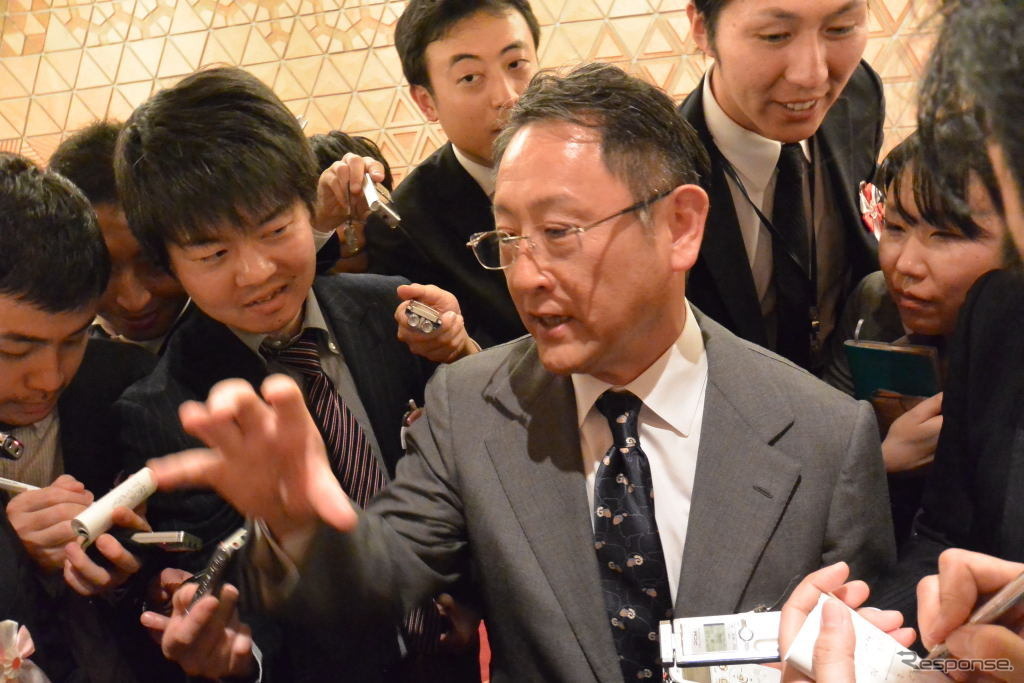 トヨタ自動車 豊田章男 社長