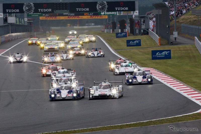 世界耐久選手権第6戦スタートシーン